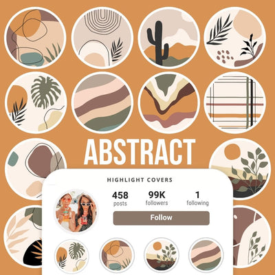 ABSTRACT IG HIGHLIGHT COVERS